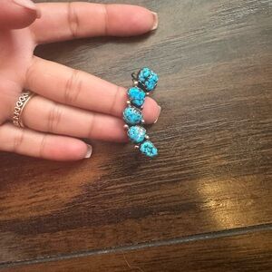 Turquoise Ear Climber